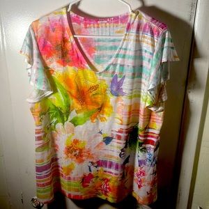 Casual colorful blouse